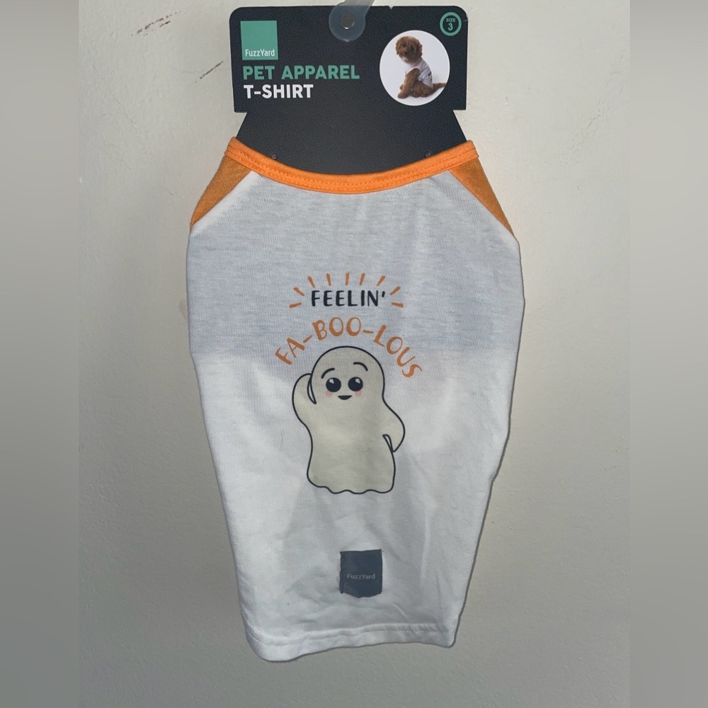 Fuzzyard Dog T Shirt Halloween FaBOOlous